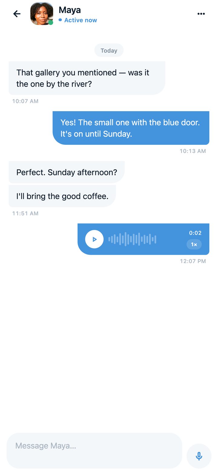 A conversation in TanTaa