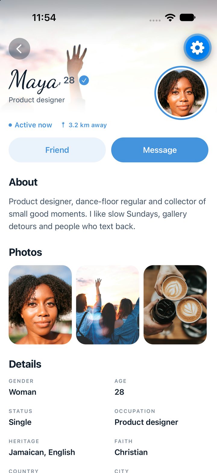 A TanTaa member profile